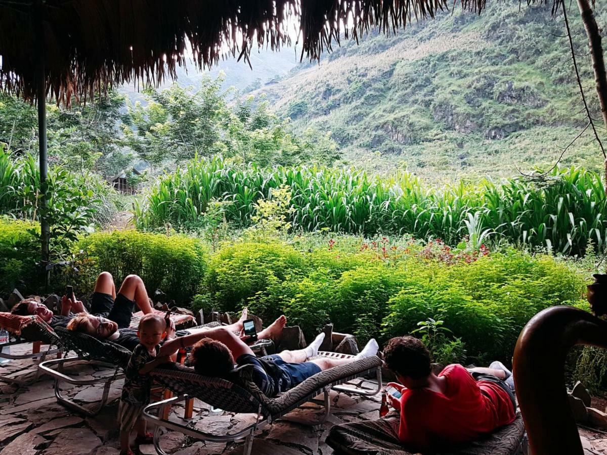Muong Tra Garden Homestay Lang Cac ภายนอก รูปภาพ